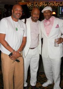 Dapper men at Sheila D's White party